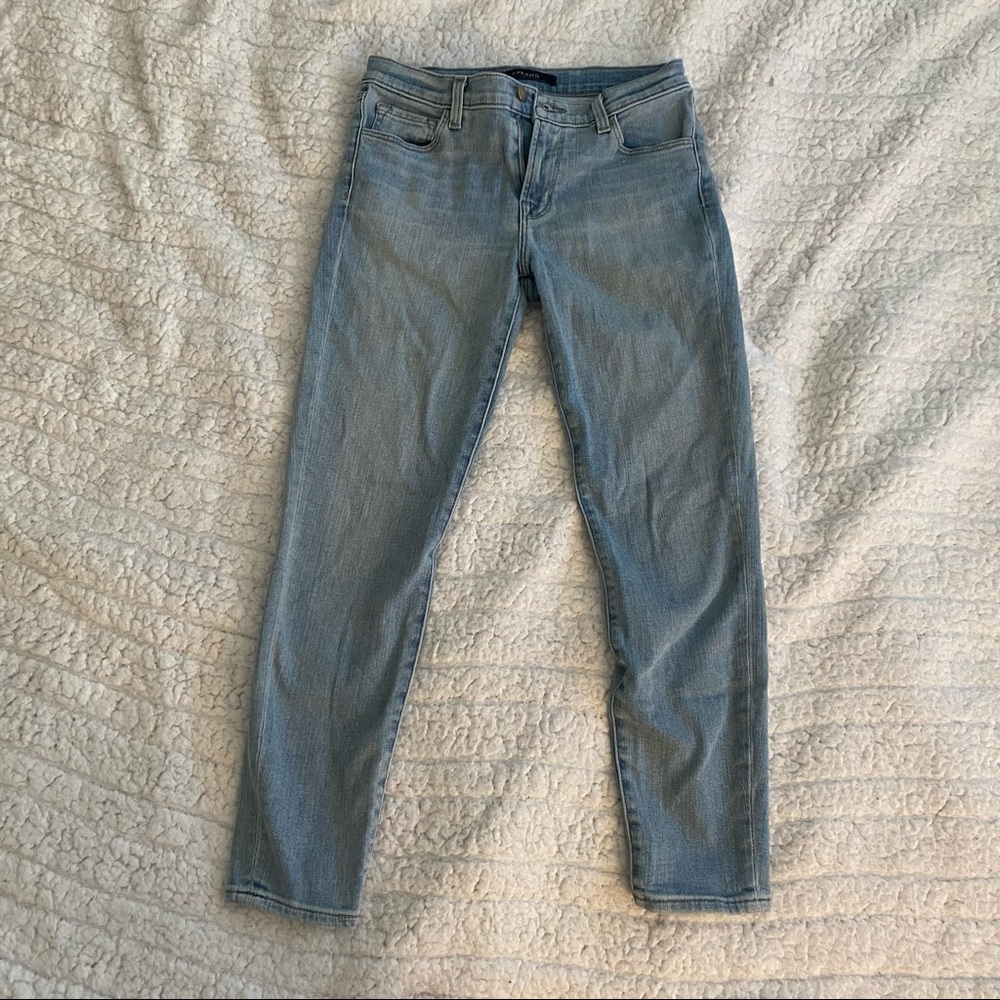 J brand capri mid rise jeans